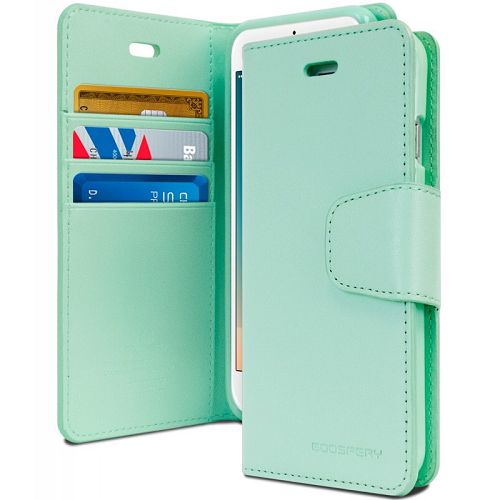 Goospery SONATA PREMIUM Leather Folio Flip Wallet Case w/Cards Slot Case For iPhone 7, 8, SE(20) 4.7"