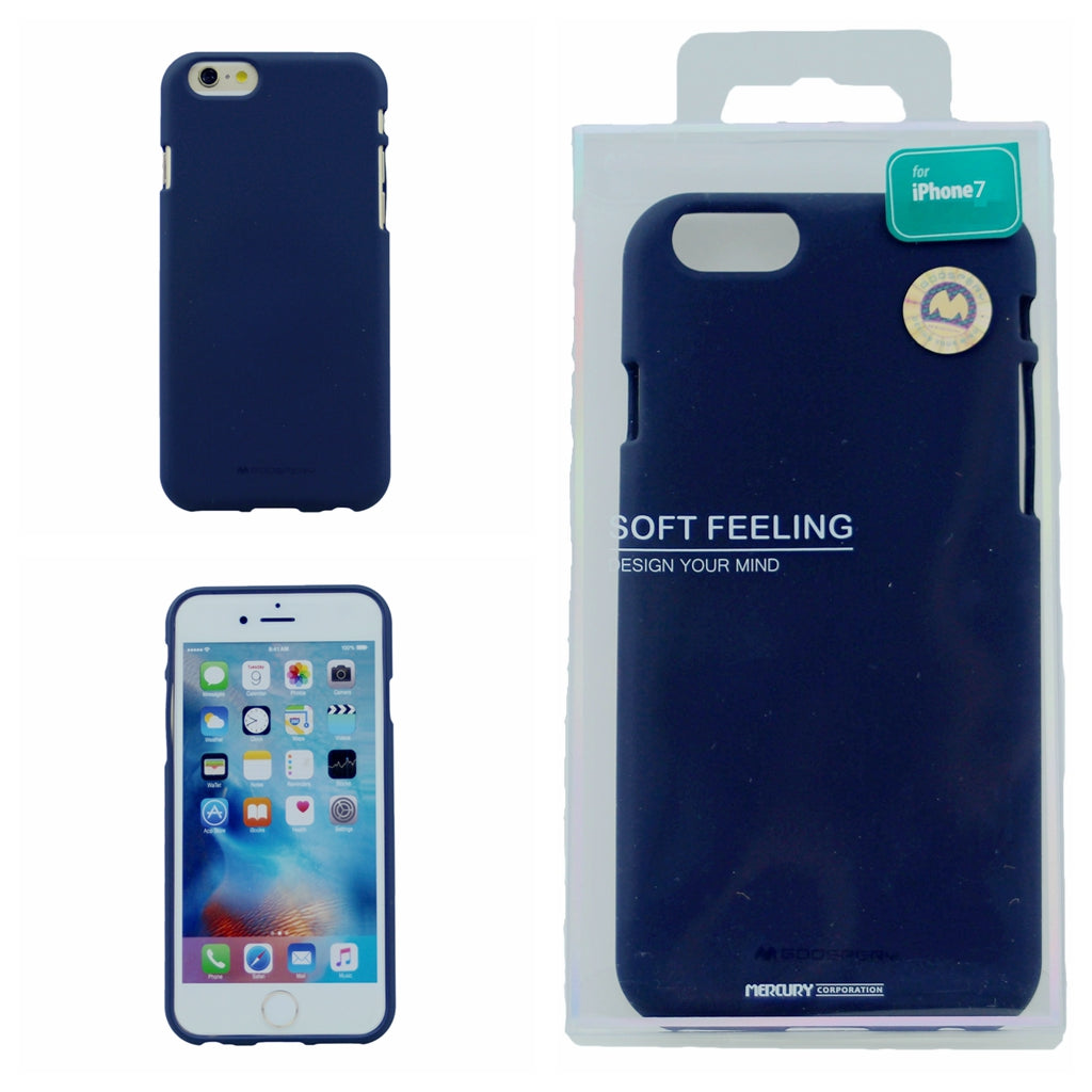Goospery Soft Feeling Jelly Case for iPhone 7 Plus, iPhone 8 Plus (5.5 inches) Silky Slim Bumper Cover