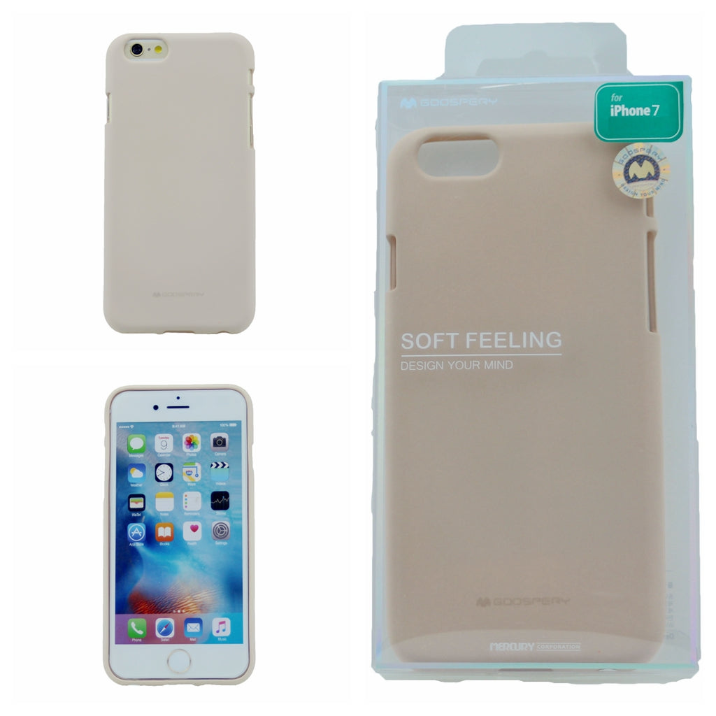 Goospery Soft Feeling Jelly Case for iPhone 7 Plus, iPhone 8 Plus (5.5 inches) Silky Slim Bumper Cover