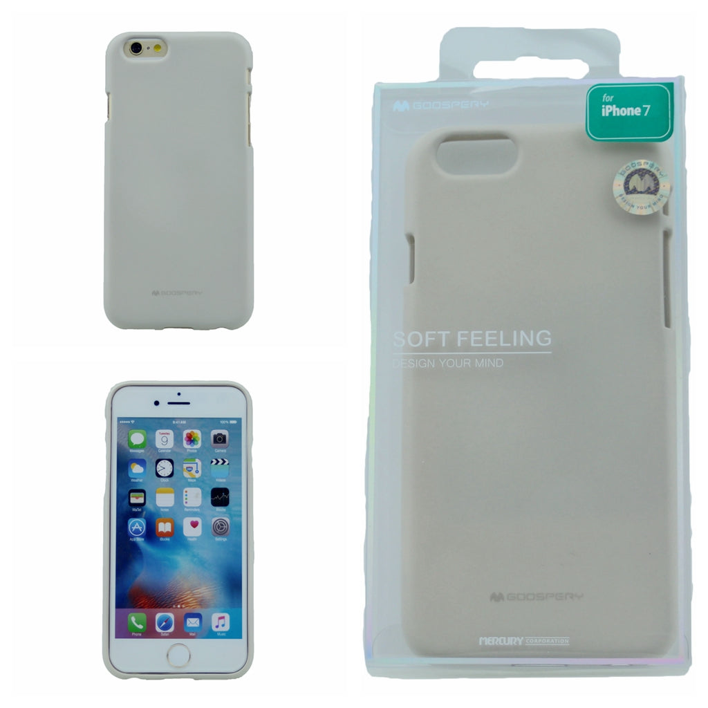 Goospery Soft Feeling Jelly Case for iPhone 7 Plus, iPhone 8 Plus (5.5 inches) Silky Slim Bumper Cover