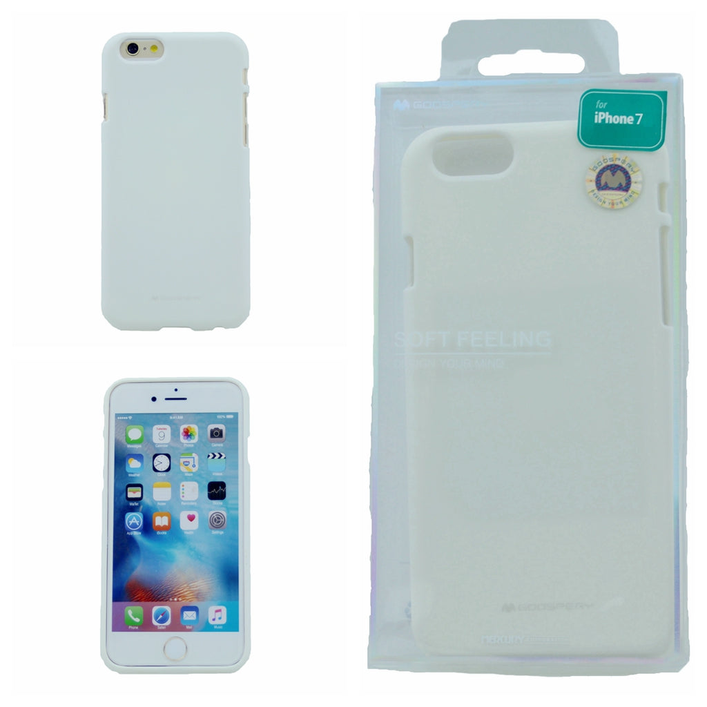 Goospery Soft Feeling Jelly Case for iPhone 7 Plus, iPhone 8 Plus (5.5 inches) Silky Slim Bumper Cover