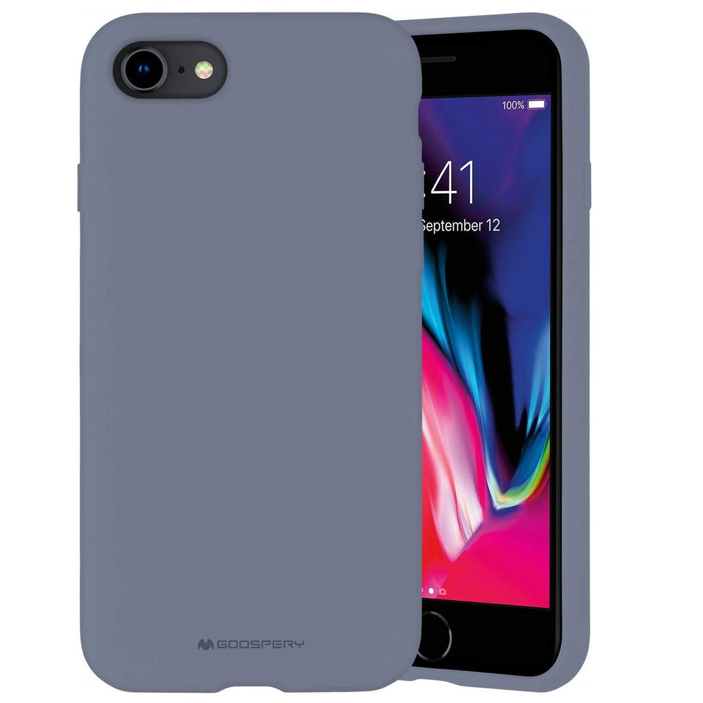 Goospery Liquid Silicone Case for iPhone 7,iPhone 8, iPhone SE(20) (4.7 inches) Rubber Bumper Case with Soft Microfiber