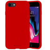 Goospery Liquid Silicone Case for iPhone 7,iPhone 8, iPhone SE(20) (4.7 inches) Rubber Bumper Case with Soft Microfiber