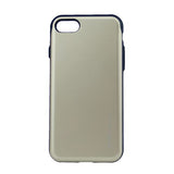 iPhone 7, 8, SE(20) Case [Sliding Card Holder] GOOSPERY Protective Dual Layer Bumper [TPU+PC] Cover with Card Slot Wallet