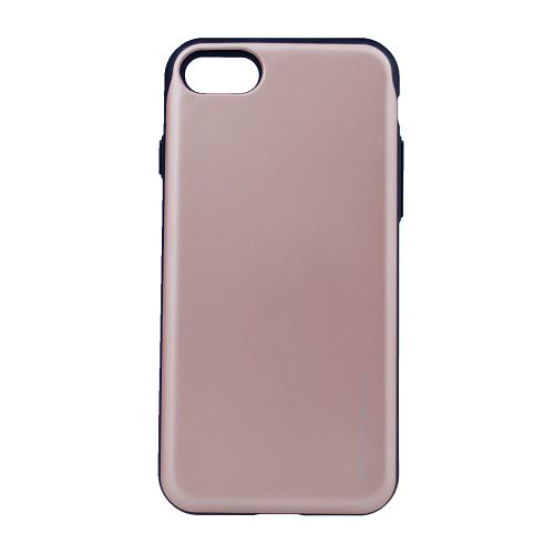 iPhone 7, 8, SE(20) Case [Sliding Card Holder] GOOSPERY Protective Dual Layer Bumper [TPU+PC] Cover with Card Slot Wallet