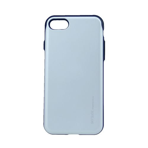 iPhone 7, 8, SE(20) Case [Sliding Card Holder] GOOSPERY Protective Dual Layer Bumper [TPU+PC] Cover with Card Slot Wallet