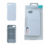iPhone 7, 8, SE(20) Case [Sliding Card Holder] GOOSPERY Protective Dual Layer Bumper [TPU+PC] Cover with Card Slot Wallet