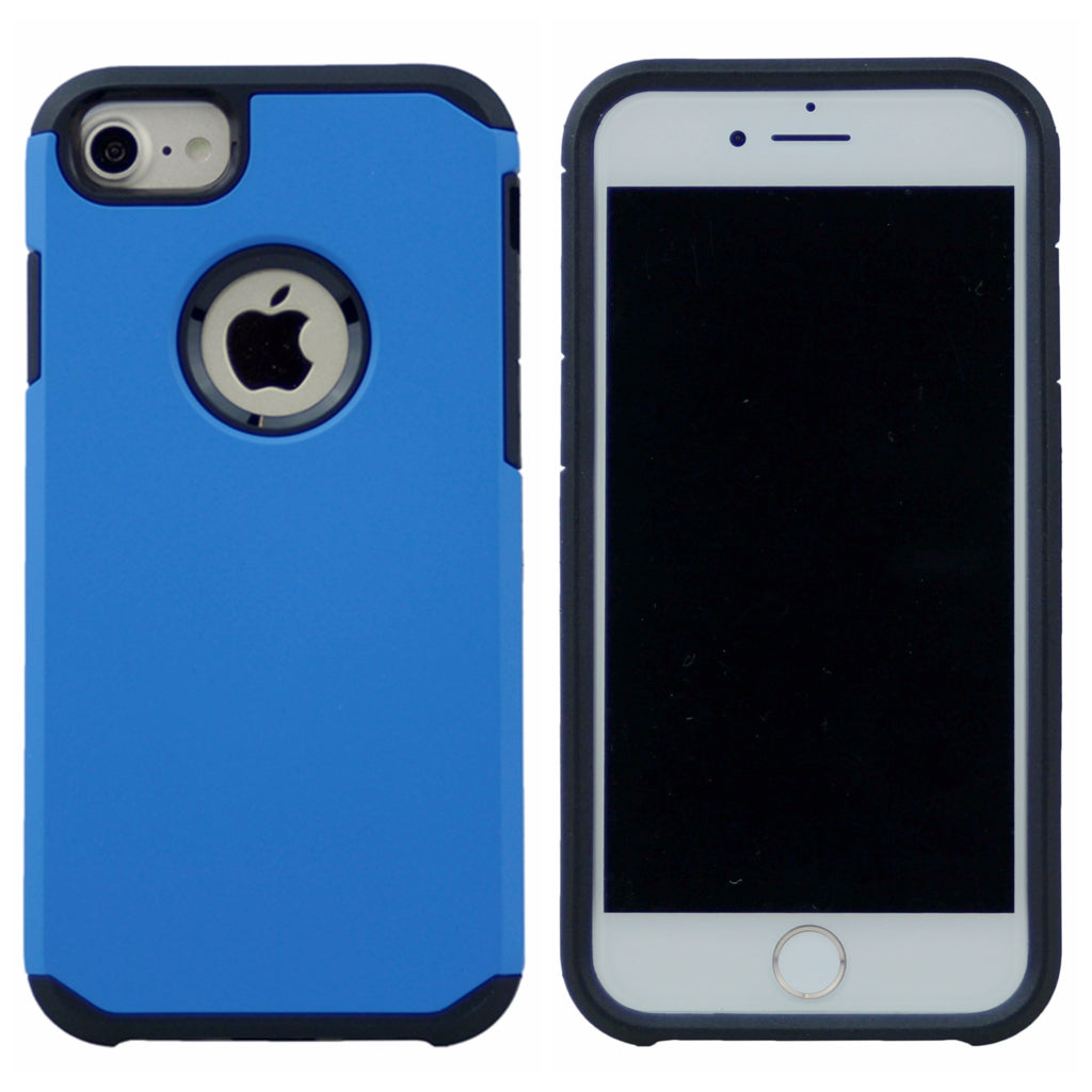 Matte Polish Hard PC Back + Full Cover Premium TPU Heavy Duty Rugged Shockproof Armor Case For iPhone 7, iPhone 8 4.7"