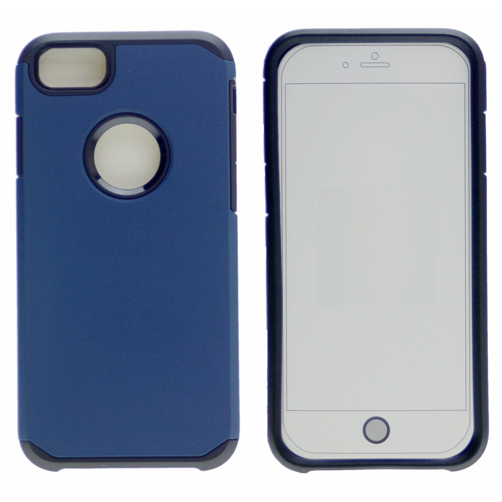 Matte Polish Hard PC Back + Full Cover Premium TPU Heavy Duty Rugged Shockproof Armor Case For iPhone 7, iPhone 8 4.7"