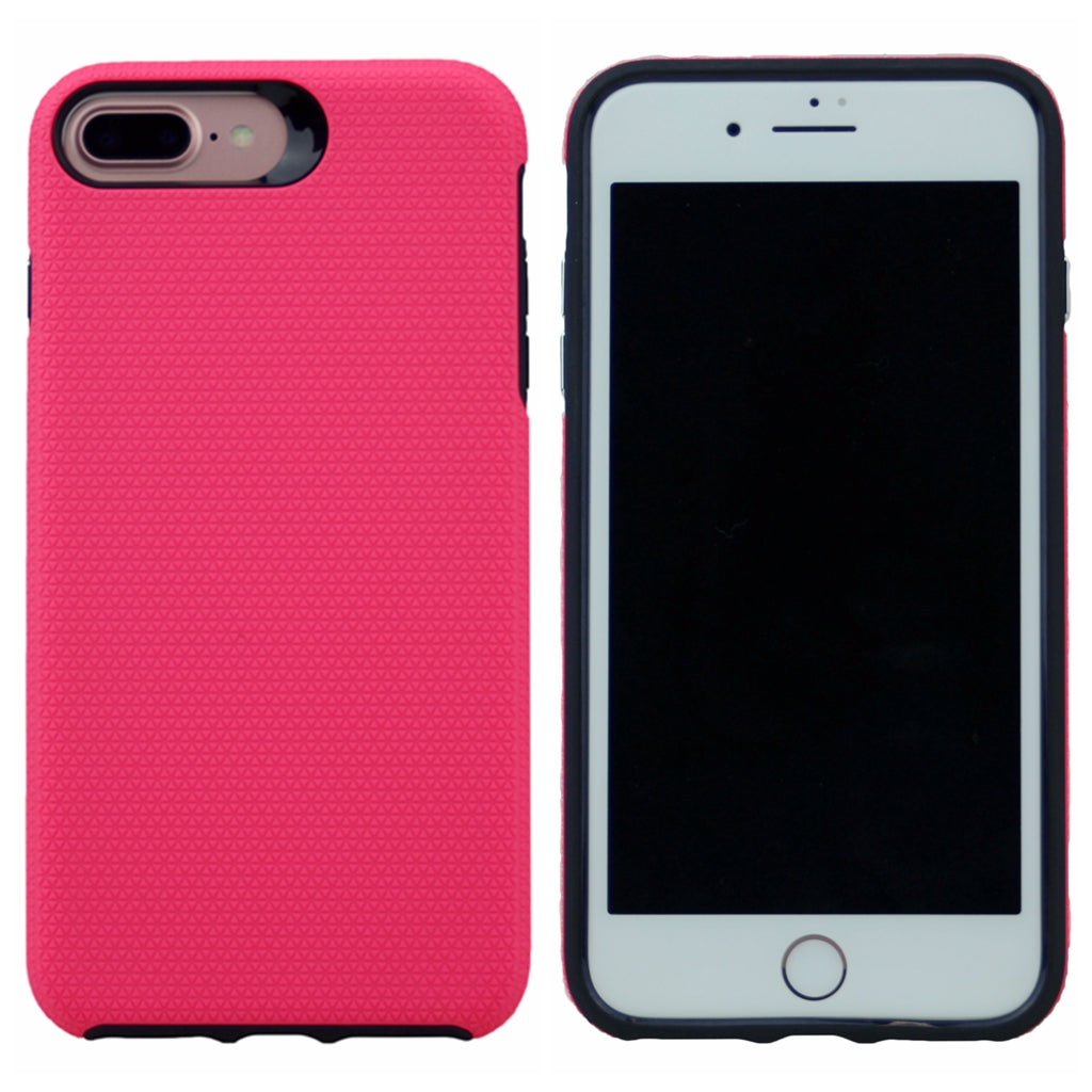 Triangle Dot PC+TPU Dual Layer Rugged Shockproof Hybrid Armor Case For iPhone 6 Plus, 7 Plus, 8 Plus 5.5"