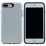 Triangle Dot PC+TPU Dual Layer Rugged Shockproof Hybrid Armor Case For iPhone 6 Plus, 7 Plus, 8 Plus 5.5"