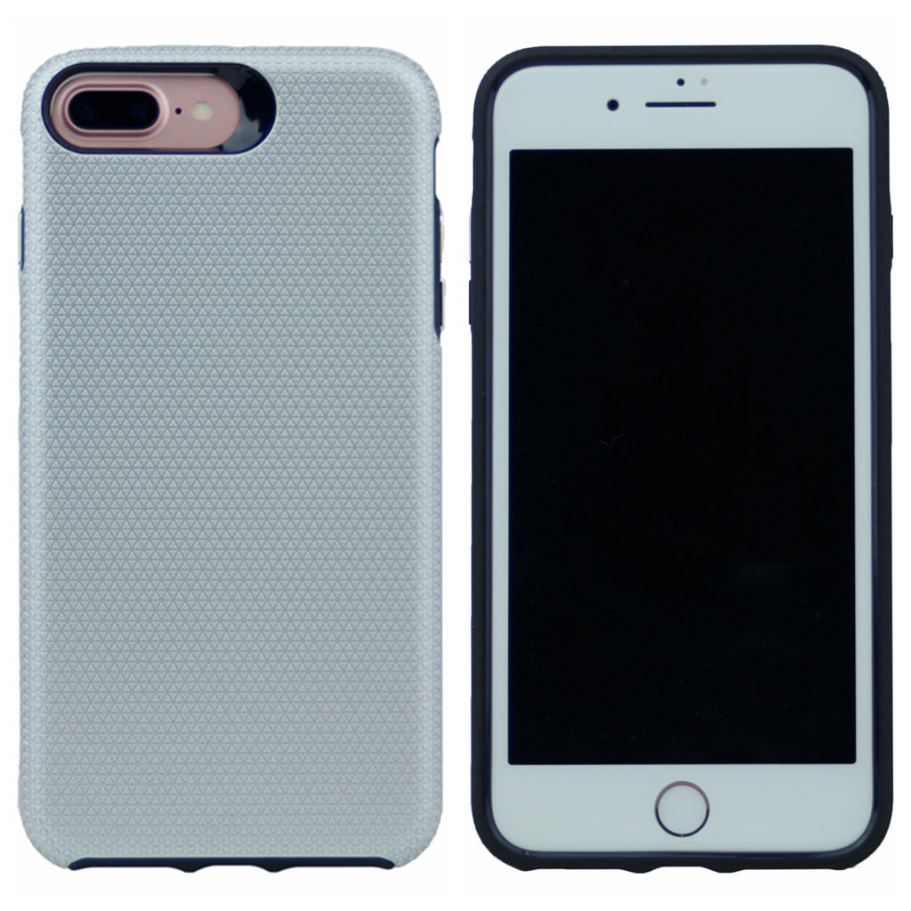 Triangle Dot PC+TPU Dual Layer Rugged Shockproof Hybrid Armor Case For iPhone 6 Plus, 7 Plus, 8 Plus 5.5"