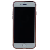 Transparent Body, Color Top and Bottom TPU Soft Rubber Silicone Cover For iPhone 7 Plus, 8 Plus 5.5""