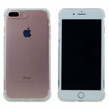 Extra Corner Edge Bumper Slim TPU Silicone Phone Cover For iPhone 7 Plus, 8 Plus 5.5"