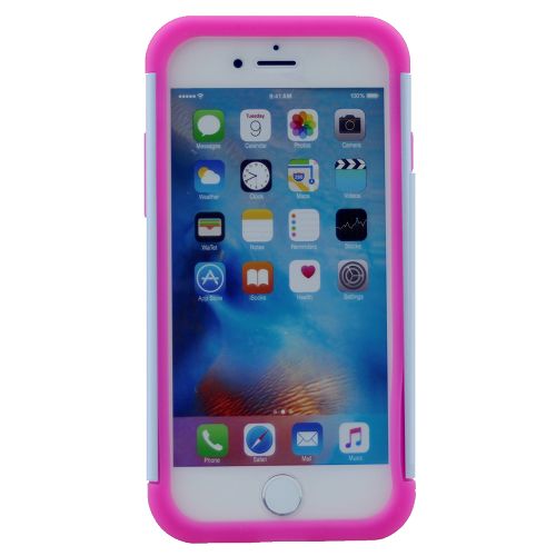 Bling Diamond Defender Cover Protection Shell 2 in 1 TPU PC Impact Shockproof Armor Glitter Back Case For iPhone 7 Plus, 8 Plus (5.5")