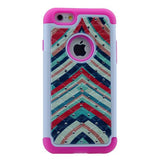 Bling Diamond Defender Cover Protection Shell 2 in 1 TPU PC Impact Shockproof Armor Glitter Back Case For iPhone 7, 8(4.7")