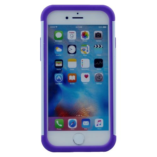 Bling Diamond Defender Cover Protection Shell 2 in 1 TPU PC Impact Shockproof Armor Glitter Back Case For iPhone 7 Plus, 8 Plus (5.5")
