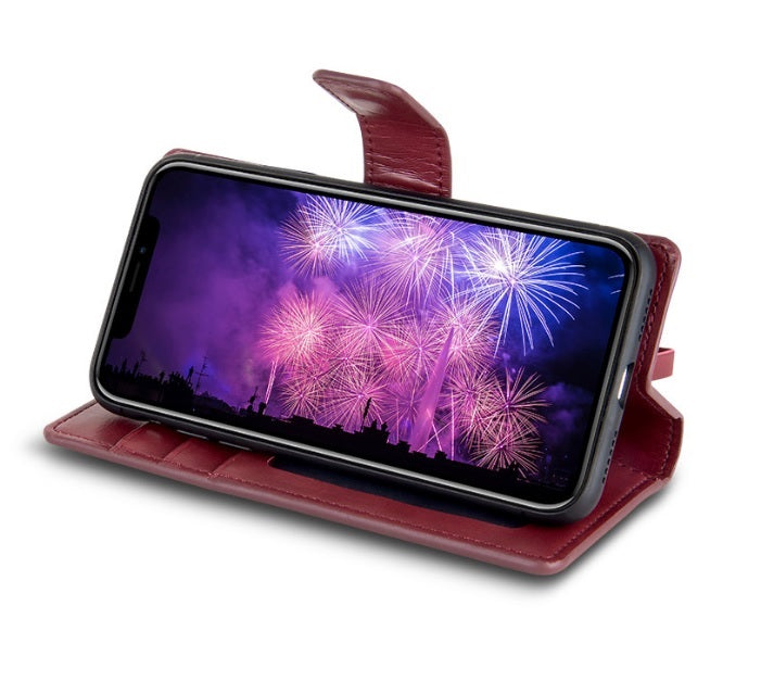 GOOSPERY Detachable Diary Horizontal Flip Leather Case with Holder & Card Slots & Zipper & Wallet For iPhone X(10), iPhone XS 5.8"