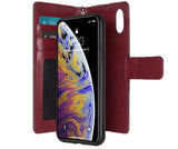 GOOSPERY Detachable Diary Horizontal Flip Leather Case with Holder & Card Slots & Zipper & Wallet For iPhone X(10), iPhone XS 5.8"