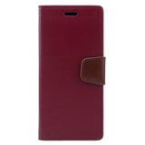 Goospery SONATA PREMIUM Leather Folio Flip Wallet Case w/Cards Slot Case For iPhone X(10), XS 5.8"