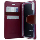 Goospery SONATA PREMIUM Leather Folio Flip Wallet Case w/Cards Slot Case For iPhone X(10), XS 5.8"