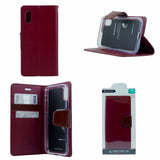 Goospery SONATA PREMIUM Leather Folio Flip Wallet Case w/Cards Slot Case For iPhone X(10), XS 5.8"