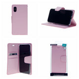 Goospery SONATA PREMIUM Leather Folio Flip Wallet Case w/Cards Slot Case For iPhone X(10), XS 5.8"