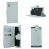Goospery SONATA PREMIUM Leather Folio Flip Wallet Case w/Cards Slot Case For iPhone X(10), XS 5.8"