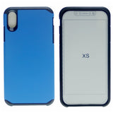 Matte Polish Hard PC Back + Full Cover Premium TPU Heavy Duty Rugged Shockproof Armor Case For iPhone X/XS 5.8"