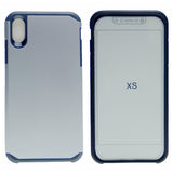 Matte Polish Hard PC Back + Full Cover Premium TPU Heavy Duty Rugged Shockproof Armor Case For iPhone X/XS 5.8"