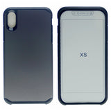 Matte Polish Hard PC Back + Full Cover Premium TPU Heavy Duty Rugged Shockproof Armor Case For iPhone X/XS 5.8"