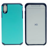 Matte Polish Hard PC Back + Full Cover Premium TPU Heavy Duty Rugged Shockproof Armor Case For iPhone X/XS 5.8"