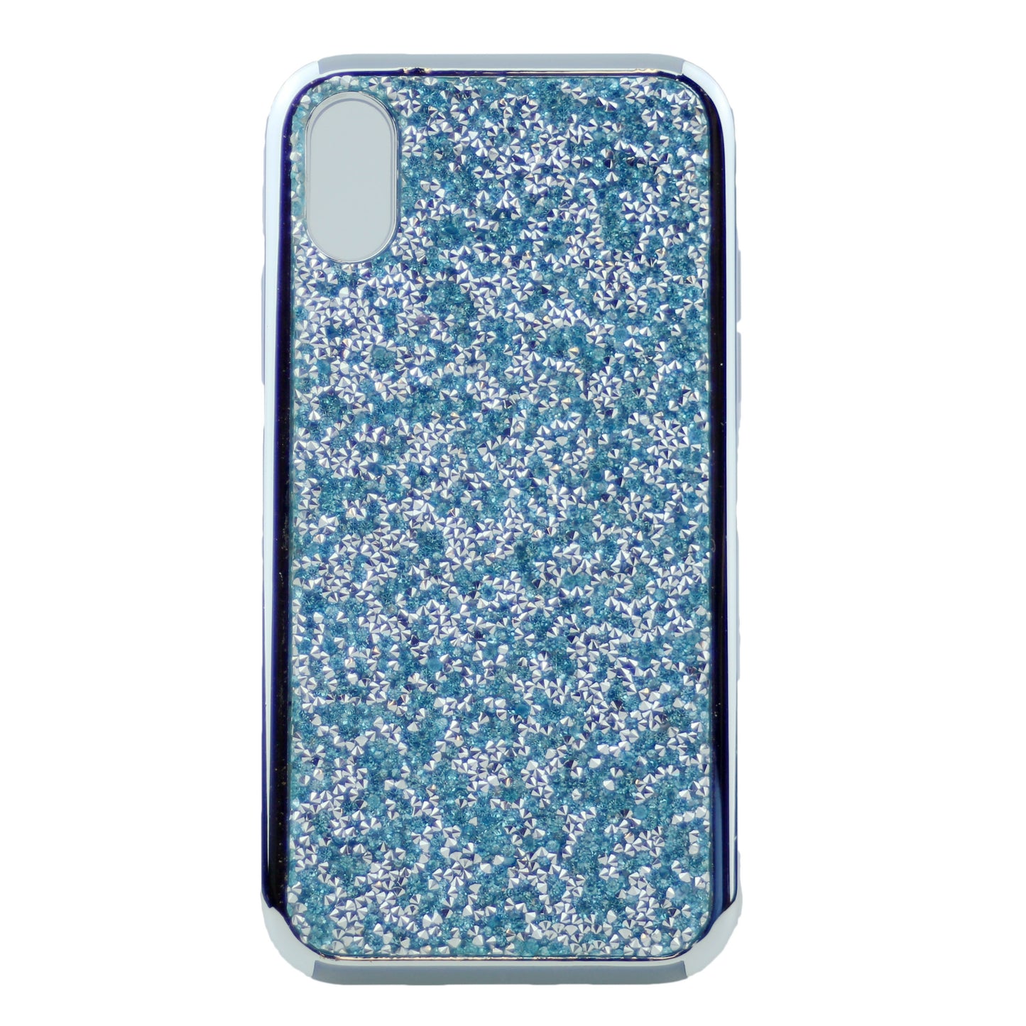 Glitter Bling Case, Diamond Shiny Sequin Rubber Hard Shell TPU Heavy Duty Protective Cover For iPhone X(10), iPhone XS 5.8"