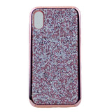 Glitter Bling Case, Diamond Shiny Sequin Rubber Hard Shell TPU Heavy Duty Protective Cover For iPhone X(10), iPhone XS 5.8"