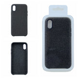 TPU and Fabric Smartphone Cell Phone Cover in Canvas For iPhone X(10), iPhone XS 5.8"