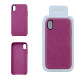 TPU and Fabric Smartphone Cell Phone Cover in Canvas For iPhone X(10), iPhone XS 5.8"