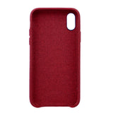 TPU and Fabric Smartphone Cell Phone Cover in Canvas For iPhone X(10), iPhone XS 5.8"