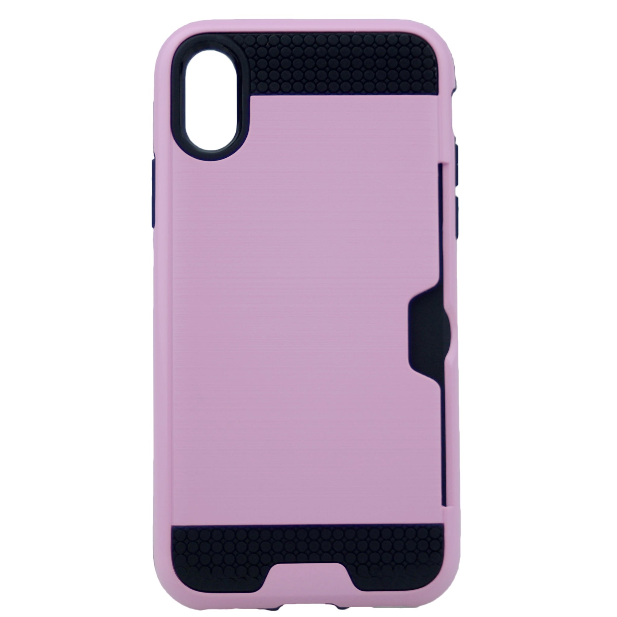 Verus Brushed Case [1 Card Slot] For Iphone X(10), iPhone XS 5.8" Hybrid Armor Shockproof Hard PC+TPU