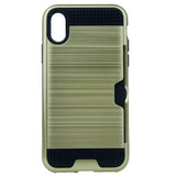 Verus Brushed Case [1 Card Slot] For Iphone X(10), iPhone XS 5.8" Hybrid Armor Shockproof Hard PC+TPU