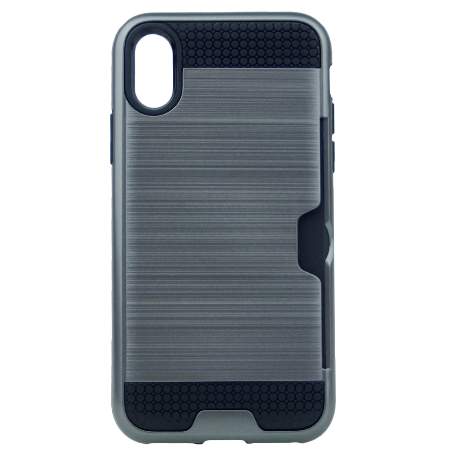 Verus Brushed Case [1 Card Slot] For Iphone X(10), iPhone XS 5.8" Hybrid Armor Shockproof Hard PC+TPU