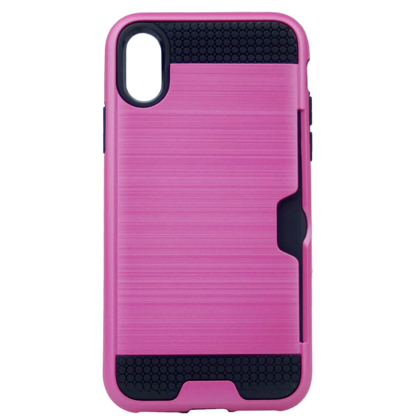 Verus Brushed Case [1 Card Slot] For Iphone X(10), iPhone XS 5.8" Hybrid Armor Shockproof Hard PC+TPU