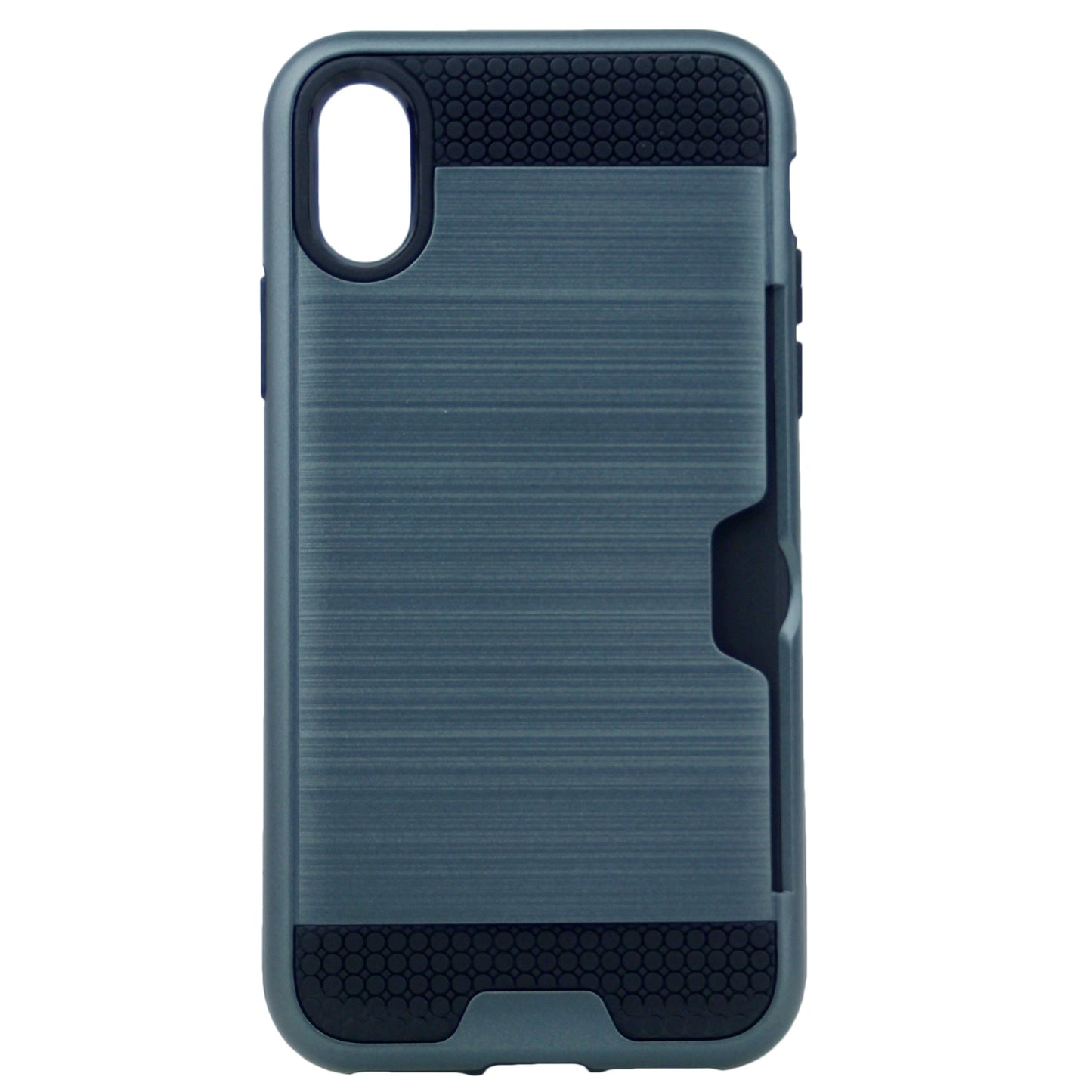 Verus Brushed Case [1 Card Slot] For Iphone X(10), iPhone XS 5.8" Hybrid Armor Shockproof Hard PC+TPU