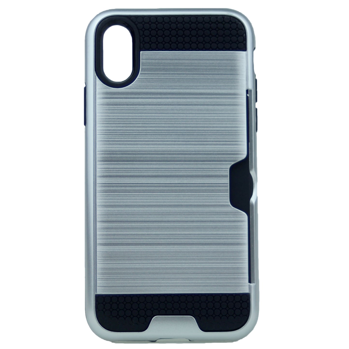 Verus Brushed Case [1 Card Slot] For Iphone X(10), iPhone XS 5.8" Hybrid Armor Shockproof Hard PC+TPU