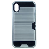 Verus Brushed Case [1 Card Slot] For Iphone X(10), iPhone XS 5.8" Hybrid Armor Shockproof Hard PC+TPU