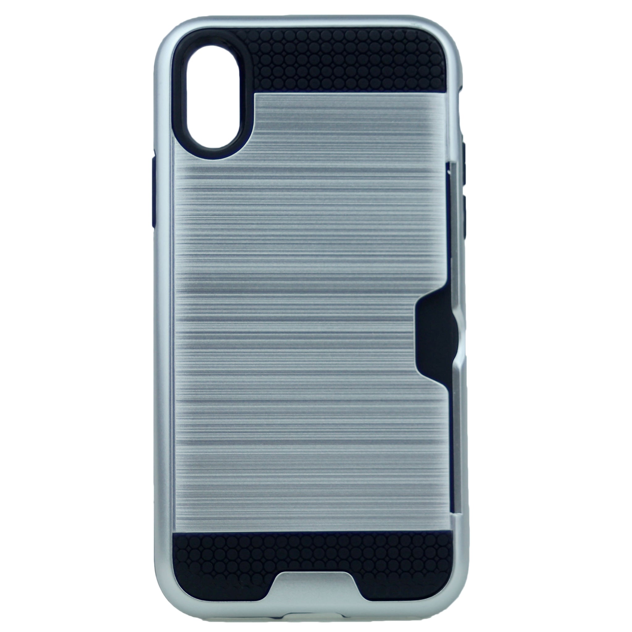 Verus Brushed Case [1 Card Slot] For Iphone X(10), iPhone XS 5.8" Hybrid Armor Shockproof Hard PC+TPU