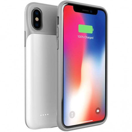 SPEZE Portable Power Case Rechargeable Backup Case for iPhone X(10), XS 5.8"
