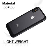 GOOSPERY New Bumper X for iPhone X(10), iPhone XS (5.8") PC + TPU Shockproof Hard Protective Back Case