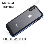GOOSPERY New Bumper X for iPhone XR(6.1") PC + TPU Shockproof Hard Protective Back Case