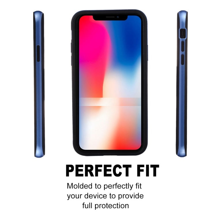 GOOSPERY New Bumper X for iPhone XR(6.1") PC + TPU Shockproof Hard Protective Back Case
