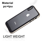 GOOSPERY New Bumper X for iPhone XR(6.1") PC + TPU Shockproof Hard Protective Back Case